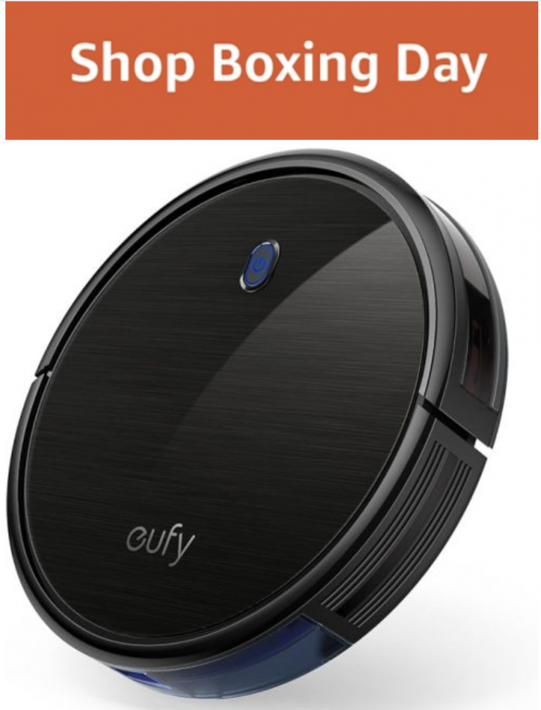 Amazon Canada Boxing Day Deals Save 35 on eufy Robot Vacuum Cleaner